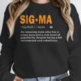 Sigma Male Definition Crazy Aura Lone Wolf Introvert Unisex Sweatshirt