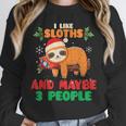 Sloth For Sloth Lover Men Women Kids Introverts Unisex Sweatshirt Sloth For Sloth Lover Men Women Kids Introverts Unisex Sweatshirt