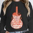 Social Introverts Hang Out With Guitars Musician Guitarist Unisex Sweatshirt Social Introverts Hang Out With Guitars Musician Guitarist Unisex Sweatshirt
