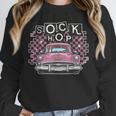 Sock Hop 50s Classic Car Nostalgia 1950s Greaser Unisex Sweatshirt