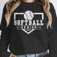 Softball Senior Night Softball Senior 2025 Graduation 4 Unisex Sweatshirt