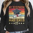 My Stepmom Mastered It Master's Degree Graduation Vintage Unisex Sweatshirt