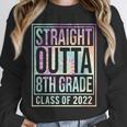 Straight Outta 8th Grade Class Of 2022 School Graduation Unisex Sweatshirt