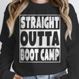 Straight Outta Boot Camp Military Basic Training Graduation Unisex Sweatshirt