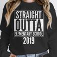 Straight Outta Elementary School 2019 Graduation Fun Unisex Sweatshirt
