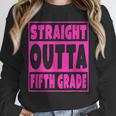 Straight Outta Fifth Grade Graduation Class Unisex Sweatshirt