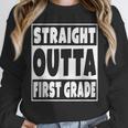 Straight Outta First Grade Graduation Class Unisex Sweatshirt