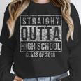 Straight Outta High School Graduation Boys Unisex Sweatshirt