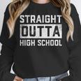 Straight Outta High School Graduation Kid Unisex Sweatshirt