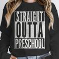 STRAIGHT OUTTA PRESCHOOL GIFT Grad Graduation Kids Unisex Sweatshirt