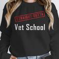 Straight Outta Vet School Graduation Veternarians I Survived Unisex Sweatshirt