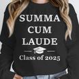 Summa Cum Laude Class Of 2025 Distinction Degree Graduation Unisex Sweatshirt