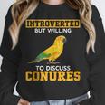 Sun Conure Introvert Parrot Bird Sun Conure Unisex Sweatshirt Sun Conure Introvert Parrot Bird Sun Conure Unisex Sweatshirt