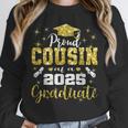 Super Proud Cousin Of 2025 Graduate Senior Graduation Family Unisex Sweatshirt