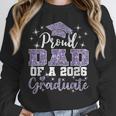 Super Proud Dad Of 2026 Graduate Senior Graduation Family Unisex Sweatshirt