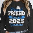 Super Proud Friend Of 2025 Graduate Senior Graduation Family Unisex Sweatshirt
