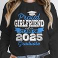 Super Proud Girlfriend Of 2025 Graduate Graduation Family Unisex Sweatshirt