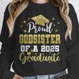 Super Proud Godsister Of 2025 Graduate Graduation Family Unisex Sweatshirt
