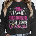 Super Proud Grandma Of 2025 Graduate Graduation Family Unisex Sweatshirt