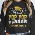Super Proud Pop Pop Of 2025 Graduate Graduation Family Unisex Sweatshirt