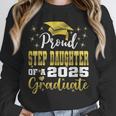 Super Proud Step Daughter Of 2025 Graduate Graduation Family Unisex Sweatshirt