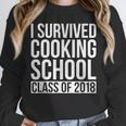 I Survived Cooking School Class Of 2018 Graduation Unisex Sweatshirt