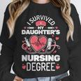 I Survived My Daughter's Nursing Degree School Graduation Unisex Sweatshirt