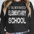 I Survived Elementary School Graduation Shirt T-Shirt Unisex Sweatshirt