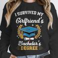 I Survived My Girlfriend's Bachelor's Degree Graduation Unisex Sweatshirt