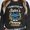 I Survived My Sister's Nursing Degree Graduation Unisex Sweatshirt