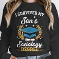 I Survived My Son's Sociology Degree Graduation Unisex Sweatshirt
