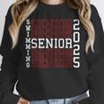 Swimming Senior Night Swimming Senior 2025 Graduation 40 Unisex Sweatshirt