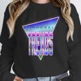 Temporal Trends Vaporwave Style Retro Nostalgia Look Unisex Sweatshirt