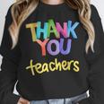 Thank You Teacher Appreciation Graduation Men Women Girls Kids Unisex Sweatshirt