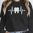 Tooth Heartbeat Dentist Graduation Party Dental Heartbeat Unisex Sweatshirt