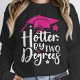 Two Degrees Hotter Graduation 2025 Diploma College Masters Unisex Sweatshirt