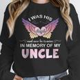 Uncle Angel In My Memory Cute Family Remembrance Match Unisex Sweatshirt