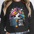 Unicorn Reading Book Reader Introvert Book Lover Humor Unisex Sweatshirt Unicorn Reading Book Reader Introvert Book Lover Humor Unisex Sweatshirt