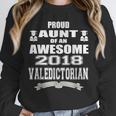 Valedictorian Scholar AuntShirt Graduation Speech Unisex Sweatshirt