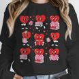 Valentines Day Librarian Heart Reading Book Women Men Kids Unisex Sweatshirt Valentines Day Librarian Heart Reading Book Women Men Kids Unisex Sweatshirt