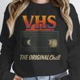 VHS Tape Nostalgia Old School Technology Humor Unisex Sweatshirt VHS Tape Nostalgia Old School Technology Humor Unisex Sweatshirt