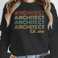 Vintage Architect Est 2018 Graduation 2018 Unisex Sweatshirt