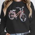 Vintage Bicycle With Playing Cards Nostalgia Unisex Sweatshirt