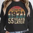 Vintage Class Of 1971 55 Years Later Reunion 55th Graduation Unisex Sweatshirt