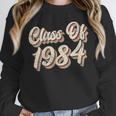 Vintage Class Of 1984 40th Reunion High School Graduation 84 Unisex Sweatshirt