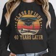Vintage Class Of 1986 40 Years Later Reunion 40th Graduation Unisex Sweatshirt