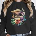 Vintage Hat High School College Graduate Graduation Unisex Sweatshirt