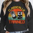 Vintage Retro Classically Trained Video Game 90s Nostalgia Unisex Sweatshirt