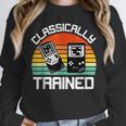 Vintage Retro Classically Trained Video Game 90s Nostalgia Unisex Sweatshirt