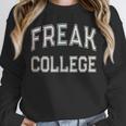 Vintage Sarcastic FREAK COLLEGE Introvert Anti Social Unisex Sweatshirt Vintage Sarcastic FREAK COLLEGE Introvert Anti Social Unisex Sweatshirt
